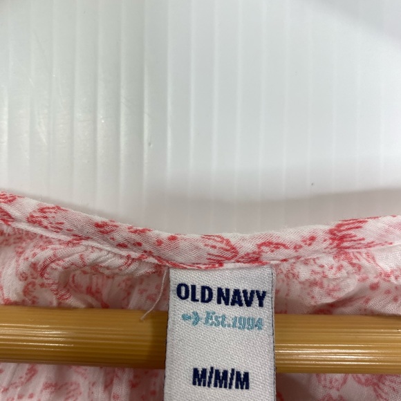 Old Navy Pink Gauze Peasant Boho Top - Picture 4 of 6